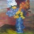 Fleurs en acrylique