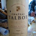 chateau Talbot 1990 saint-julien 4e cru classé