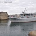 dans le chenal de Concarneau