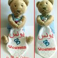 Ourson et son doudou pour Younes