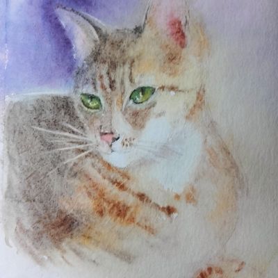 Peindre dans l'humide en une seule séance : 2° et dernière partie.