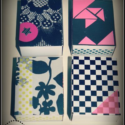DIY: customisez vos boîtes d'allumettes ....
