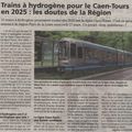 Train roulant à l'hydrogène: la prudence de la région Normandie...