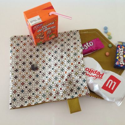 [ Tuto sac à goûter ]