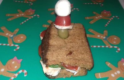 Croque Monsieur (Grinch) de Noël version Mademoiselle