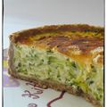 Tourte aux courgettes sans gluten