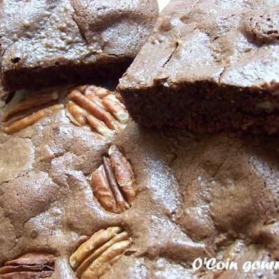 Brownies aux noix de pécan