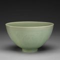 Official kiln emerald green flower bowl, Ming dynasty (1368-1644)