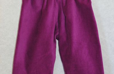 pantalon violet 