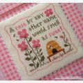 Sweet Rose de Little House Needleworks