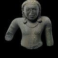 Yaksha, possibly Kubera, Vietnam, pre-Angkor period, late 6th–early 7th century