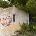 dans l'Aude , friche d'anciennes salines 