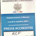 Visite de Nicolas Sarkozy à Mâcon