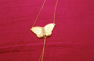 Sautoir papillon Morgan - VENDU