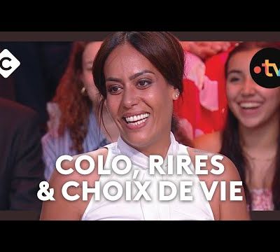 AMEL BENT INVITÉE DE C À VOUS, AVEC TOUTE L'ÉQUIPE DE 'MA FRÈRE', SUR FRANCE 5
