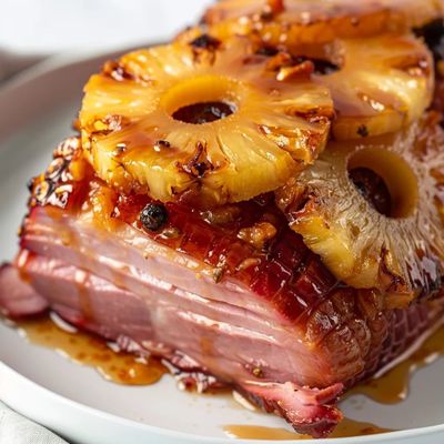 Recette : Casserole jambon et ananas