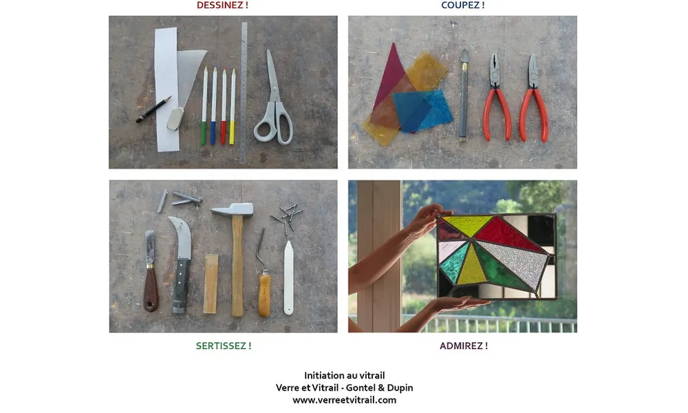 AU CALENDRIER : INITIATION VITRAIL, DECEMBRE 2023