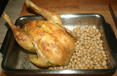 Poulet rôti aux parfums du Maghreb