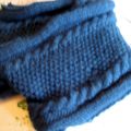 - TRICOT SNOOD DOUBLE - laine Bergère de France -