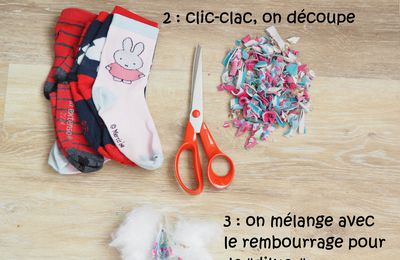 Tuto express : DIY pour "diluer" son rembourrage et augmenter son stock