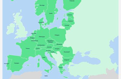 Union européenne et espace Schengen