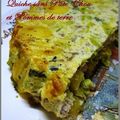 Quiche sans pâte au chou vert et pommes de terre