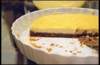 Cheesecake au lemon curd