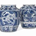 Chinese blue and white of Wanli Period (1573-1619) @ Christie's Interiors