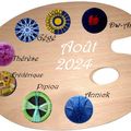Un bouton par mois, Août