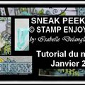 Sneak Peek Stamp Enjoy