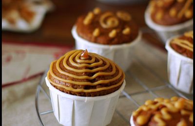 Muffins au café et crème de marron