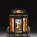 An ebony, hardstone and ormolu-mounted night timepiece, G Monginot, Florence, circa 1690