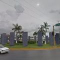 Rond-point à Cancun (Mexique)