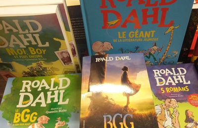 Quand Gallimard Jeunesse valorise l'oeuvre de Roald Dahl!!