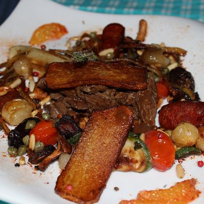 Le boeuf stroganoff caché !