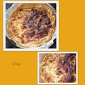 Quiche au saumon fumé et poireau