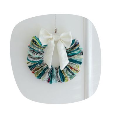 La  C O U R O N N E  de l'avent version eco-friendly