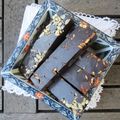 Barres chocolatées aux céréales et aux fruits secs