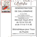 Expo de mes élèves au Puzzle