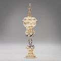 Gabriel Schmidt, German, Augsburg, circa 1630, Parcel-Gilt Guild Standing Cup and Cover