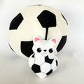 Chat mascotte de football