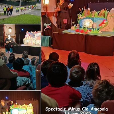 Spectacle "Minus" de la Compagnie Amapola