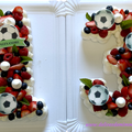 Number cake pavlova