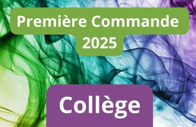 Commande 2025 n°1