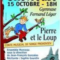 Concert Pierre et le Loup à Chevreuse le 15 oct 2011