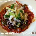 Encornet au chorizo