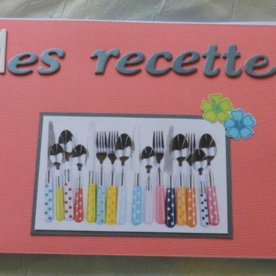MES CAHIERS DE RECETTES