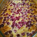 clafoutis aux framboises 