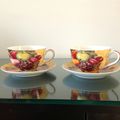 MY BEAUTIFUL NEW CUPS AND SAUCERS