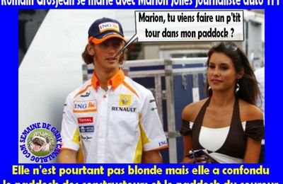 UN NOUVEAU MARIAGE DANS LE PADDOCK DE LA FORMULE 1